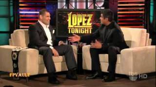 102510 UFC Heavyweight Champion Cain Velasquez Talks about His Victory on Lopez Tonightflv [upl. by Rehpetsirhc]