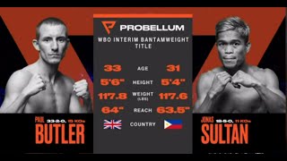 JONAS SULTAN vs PAUL BUTLER  FULL FIGHT  HD [upl. by Hermann58]