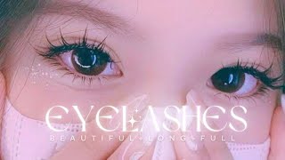 ✨ long amp full eyelashes︙powerful subliminal [upl. by Grane]