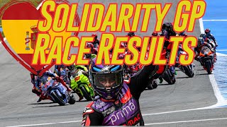 2024 Solidarity MotoGP Race Results  Motogp News 2024 [upl. by Urania867]