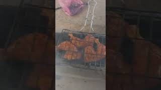 Chicken Tikka bar bq  beach chicken tikka barbque [upl. by Hgeilyak]