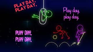 Play Day  LYRIC VISUALIZER playful imaginative goofy [upl. by Flosi459]