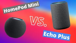 HomePod mini vs Echo Plus  Smart Speaker Comparison [upl. by Lawrence]