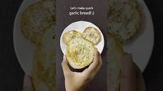 Quick Garlic bread recipe [upl. by Clarinda]