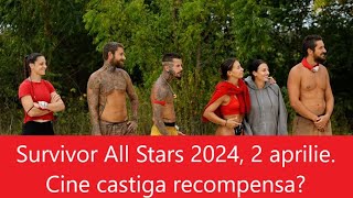 Survivor All Stars 2024 2 aprilieCine castiga recompensa dintre faimosi si razboinici [upl. by Katharyn]