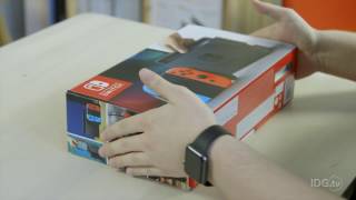 Nintendo Switch unboxing and how to set up [upl. by Zoilla]