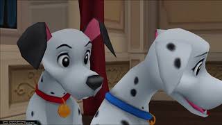 All 101 Dalmatians scene KINGDOM HEARTS  HD 15 HD PS4 [upl. by Aloek]