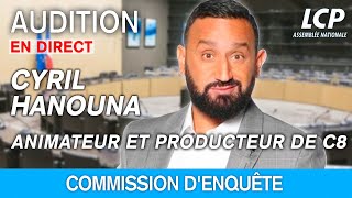 Cyril Hanouna  audition devant la commission denquête sur les fréquences TNT [upl. by Delano233]