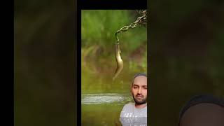 fish catching snake2 fishing fish snake reels viralvideo shortvideo shorts [upl. by Adnilec]