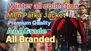 Mens Parka JacketAAA GradeBest Premium QualityNew All Stock surplus clothesPanipat Export surplu [upl. by Zirkle]