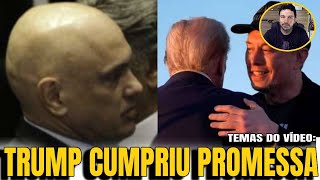 3 TRUMP CUMPRE PROMESSA BICHO PEGOU PARA O STF BOLSONARO BURLA PASSAPORTE E VAI NA POSSE [upl. by Ree]