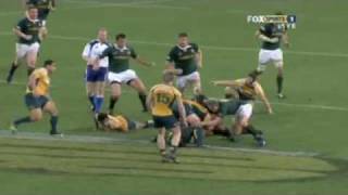 Wallabies vs Boks Brisvegas 2009 [upl. by Parsaye]