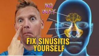 Fix your sinusitis with lymph massageworks instantly [upl. by Kaine]