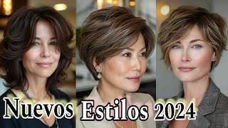 ✂️CABELLO DE MODA TENDENCIAS 2024 NUEVOS Cortes FEMENINOS con ESTILO 💇‍♀️PixieBobMixieBixie [upl. by Otrebireh]