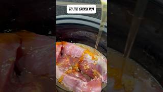 Easy Weeknight Dinner in the Crockpot dinnerideas crockpot shorts [upl. by Seerdi]