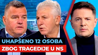 Uhapšeno 12 osoba zbog tragedije u Novom Sadu  Zoran Anđelković i Nenad Vuković  URANAK1 [upl. by Etteragram948]