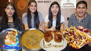 THE MASTERCHEF CHALLENGE WITH DingDongGirls  Cooking Challenge  WHO WON [upl. by Darnell]