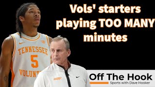 Tennessee Basketball beats LSU Why wont Rick Barnes use Vols bench [upl. by Leahcimnoj]