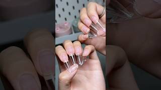 how to do perfect gel x extensions ✨ nails nailtutorial gelnails diynails asmr [upl. by Aicercul564]