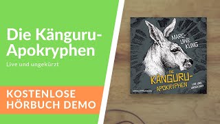 🎧 Die KänguruApokryphen Live und ungekürzt  Kostenlose Hörbuch Demo [upl. by Ezirtaeb]