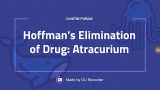 HoffmanS Elimination Of Drugs Atracurium [upl. by Noivart]