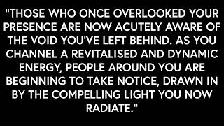 The Masculine Who Ignored Your Energy Feels Your Absences Impact Divine Feminine Reading [upl. by Nirrat]