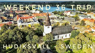 Hudiksvall  Sweden Weekend 36 trip [upl. by Skardol]