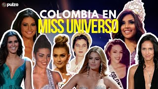 Miss Universo ¿cuántas veces Colombia se ha llevado la corona  Pulzo [upl. by Ahsilad499]