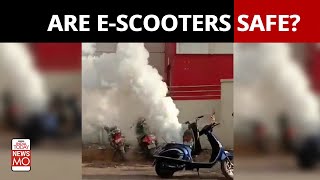 Electric Vehicles In India EScooter Battery Explosion Raises Safety Concerns  NewsMo [upl. by Elleinahc337]