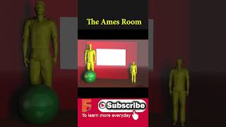 The Ames Room physics opticalillusion [upl. by Mayworm]