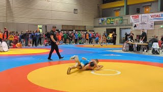 RINGEN OSTALBTURNIER 2024 U14 52kg  FS  BALOGH vs KREMER [upl. by Yvaht918]