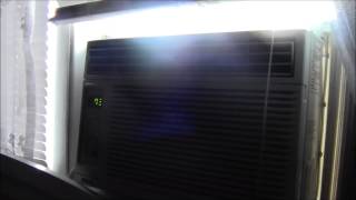 Modern Window Air Conditioner Kenmore Model 580 [upl. by Esorrebma]