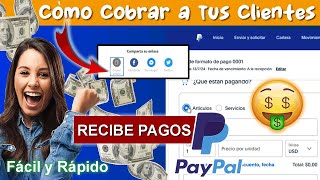 🔴Tres formas de SOLICITAR PAGOS en PAYPAL👉Cómo Generar Facturas en Paypal 💰 Pasos para cobrar [upl. by Ardnasela]