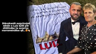 Shkodranët surprizojnë nënën e Luiz Ejllit për ditëlindjeJa surpriza marramendëse që😍👏🏻 [upl. by Arihk]