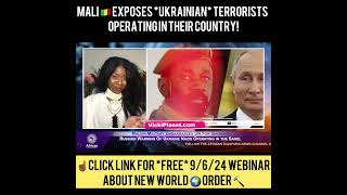 Why are we funding Ukrainian terr0rist in Mali 🇲🇱 👇🏾FREE WEBINAR 9624👇🏾 [upl. by Conah552]