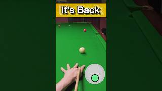 Snooker New Cue 🪄⚪️🔴 GoPro Headcam POV [upl. by Wennerholn459]