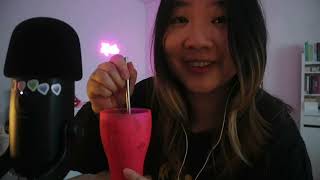 ASMR assorted triggers 💫 fabric scratching ice cubes clicky whispers [upl. by Sudnak]