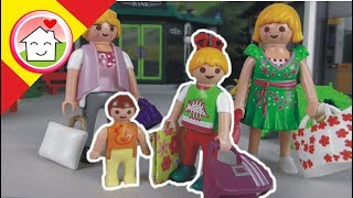 Playmobil en español De Compras con la Familia Hauser [upl. by Allemap]