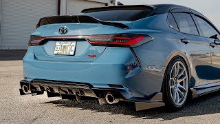 How To Install 20202024 Toyota Camry TRD Rear Diffuser  FSPE [upl. by Hekker]