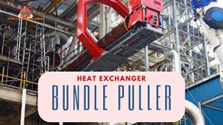 Shell and Tube Exchangerbundle pullermaintenance  ShutdownTube bundle  Tamil  Heat exchanger [upl. by Debbie]