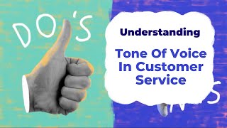 Tone of Voice in Customer Service  Understanding with Unbabel [upl. by Roxi]