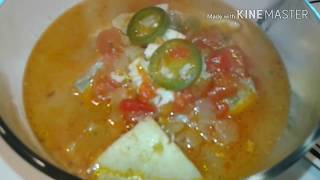 CaldodePescado Tilapia fácil y rápido 2018 🐟 caldo [upl. by Oicnerolf]