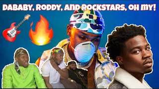 Dababy  ROCKSTAR FT RODDY RICCH Audio REACTION [upl. by Natascha]