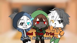 UNDERTALE REACT TO MURDER TIME T VS VOID TIME TRIO PHASE 2 [upl. by Marcy]