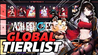 Day 1 Global  CN Viability Tierlist Reroll Targets Ash Echoes [upl. by Dehnel367]