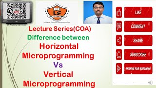 horizontal vs vertical microprogramming in COA  Horizontal vs Vertical microinstruction in COA [upl. by Khalsa]