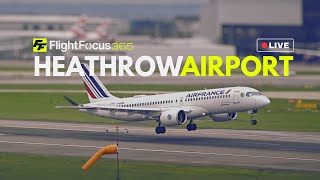 Heathrow Airport Live  Storm Kathleen Saturday 06th April 2024 [upl. by Mckinney891]