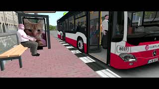 Mr Drive drives Stadsregio Vlietlanden Xtreme  61  Citaro van MX200 modded by Jokervation [upl. by Nolyarg]