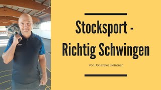 Stocksport Technik  Richtig Schwingen  Johannes Pointner  Der Stocksport Coach Nr 1 [upl. by Treblihp420]