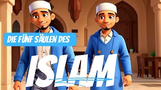 Die fünf Säulen des Islam einfach erklärt deutsch 4k [upl. by Laaspere]